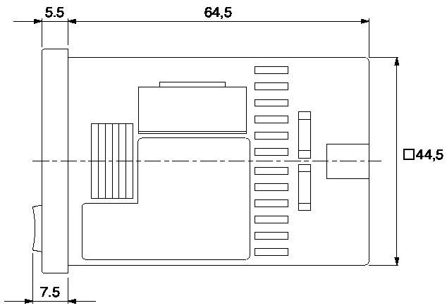 Panasonic LT4HWT24SJ LT4HWT24SJ Zeitrelais Multifunktional 12 V/DC, 24 V/DC 1 St. Zeitbereich: 0.01s - 9999h 1 Schließer