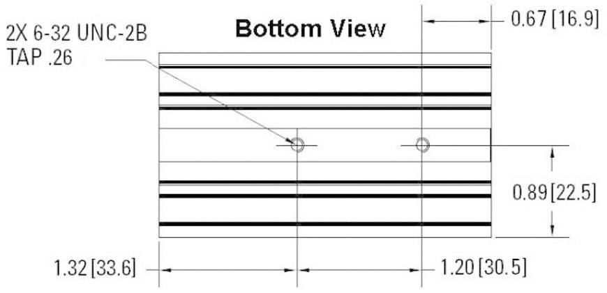 Crydom HS201DR HS201DR Kühlkörper 2 K/W (L x B x H) 81 x 45 x 86.5mm