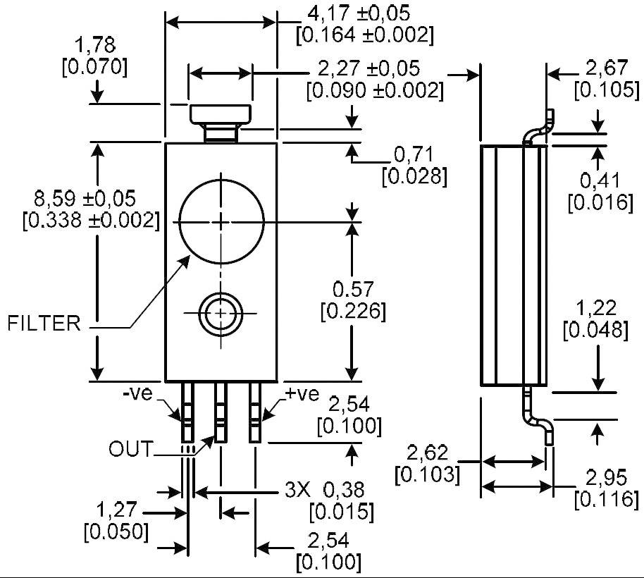 Honeywell Feuchte-Sensor 1 St. HIH-4031-001 Messbereich: 0 - 100% rF