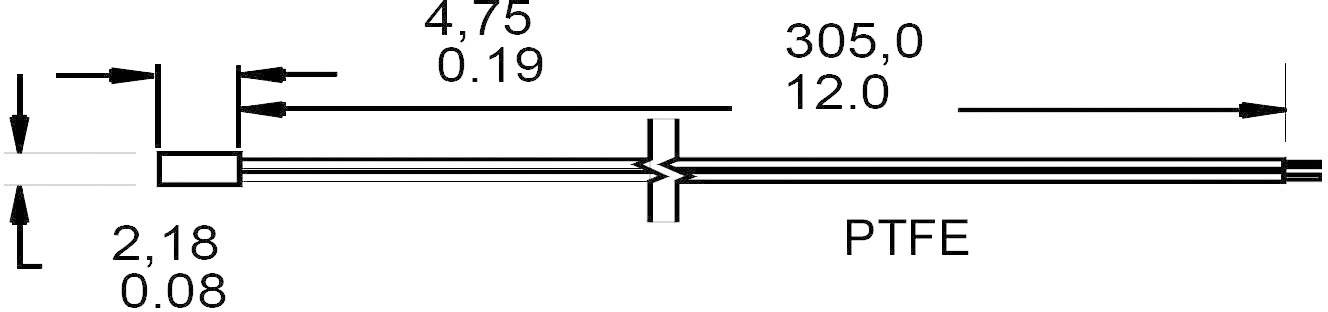Honeywell HEL-705-T-0-12-00 HEL-705-T-0-12-00 Temperatursensor -200 bis +260°C 100Ω