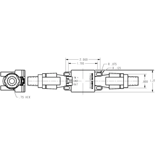 Honeywell Durchfluss-Sensor AWM5102 VN Betriebsspannung (Bereich): 10 - 15 V/DC Messbereich: 0 - 10 l/min 1St. Honeywell Durchfluss-Sensor AWM5102 VN Betriebsspannung (Bereich): 10 - 15 V/DC Messbereich: 0 - 10 l/min 1St.