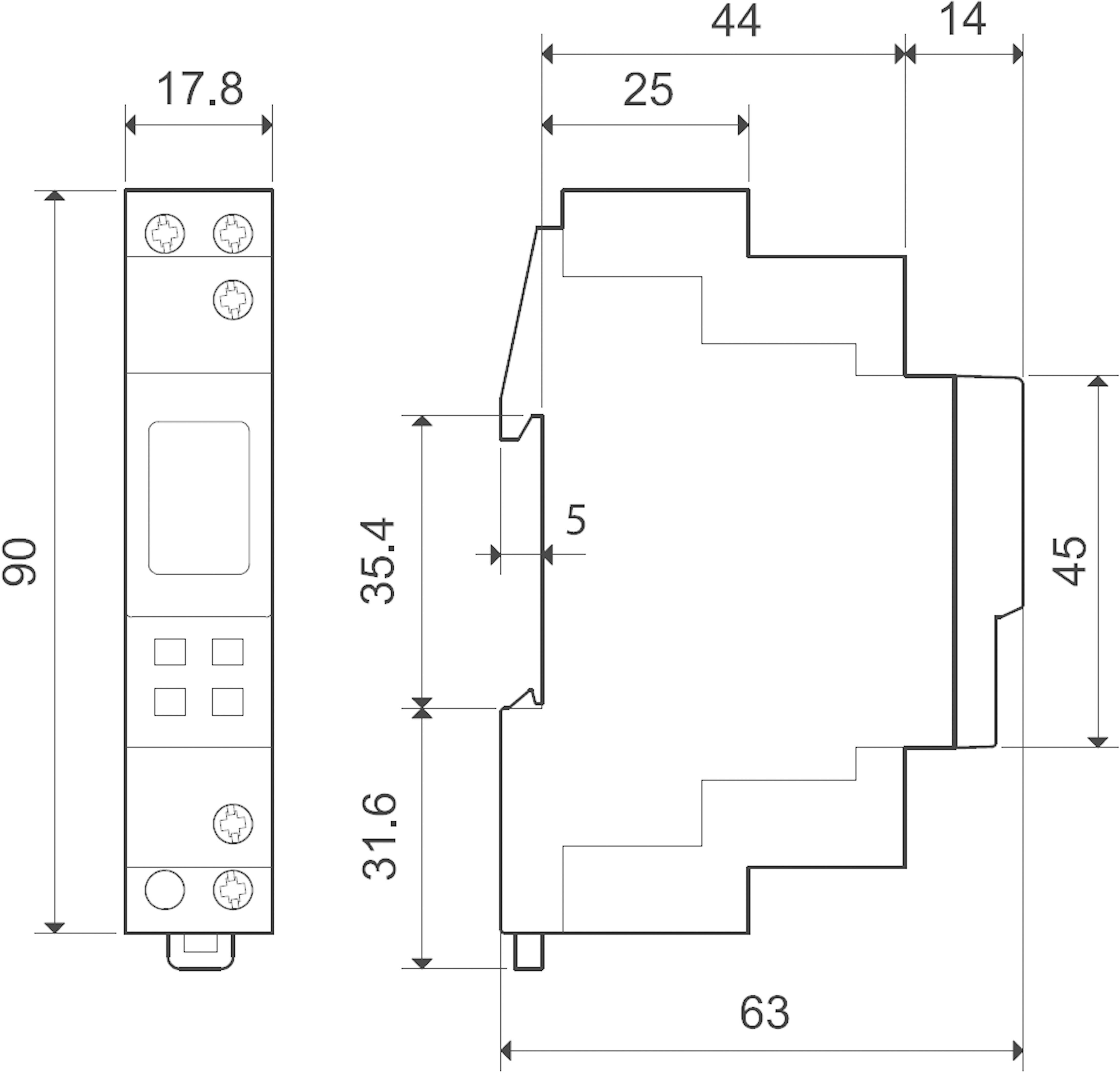 Schaltplan Zeitschaltuhr Hutschiene - Wiring Diagram