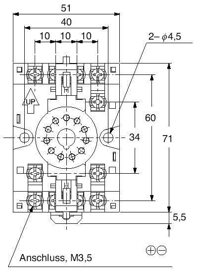 Panasonic ATC180041J Relaissockel PM4H (11-pol), LT4H-W, LT4H