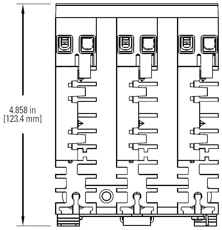 Crydom Halbleiterrelais CTRD6025 25 A Schaltspannung (max.): 600 V/AC Nullspannungsschaltend 1 St.