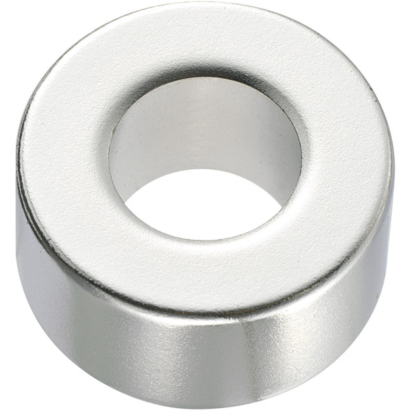TRU COMPONENTS 506012 Permanent-Magnet Ring (Ø x H) 20mm x 10mm N45 1.33 - 1.37 T Grenztemperatur (max.): 80°C