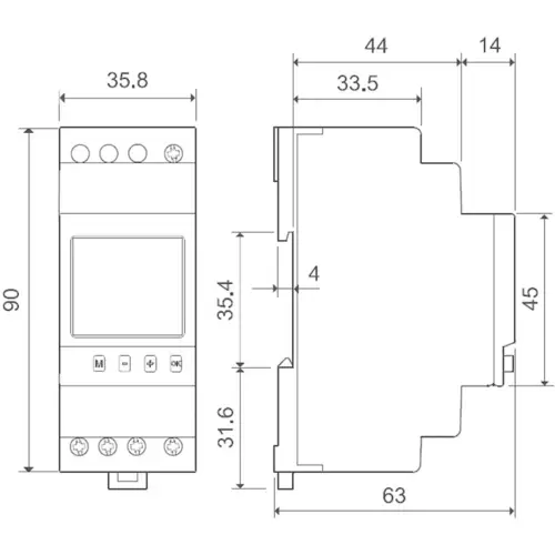 Finder 12.92.8.230.0000 Zeitschaltuhr für Hutschiene 230 V/AC Tagesprogramm Finder 12.92.8.230.0000 Zeitschaltuhr für Hutschiene 230 V/AC Tagesprogramm