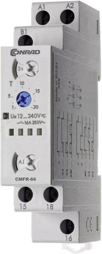 CMFR-66 Zeitrelais Multifunktional 1 St. Zeitbereich: 24 h (max) 1 Wechsler