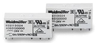 Weidmüller RSS113005 05Vdc-Rel1U Steckrelais 5 V/DC 6 A 1 Wechsler 1 St.