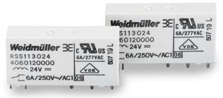 Weidmüller RSS113012 12Vdc-Rel1U Steckrelais 12 V/DC 6A 1 Wechsler 1St.