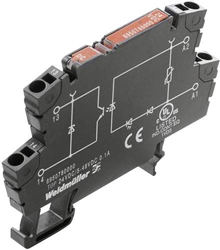 Weidmüller Halbleiterrelais TOS 24VDC/24VDC 4A Last-Strom (max.): 4A Schaltspannung (max.): 33 V/DC