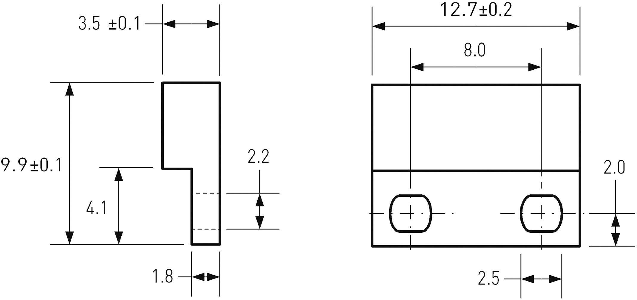 PIC MSM-313 Betätigungsmagnet für Reed-Kontakt