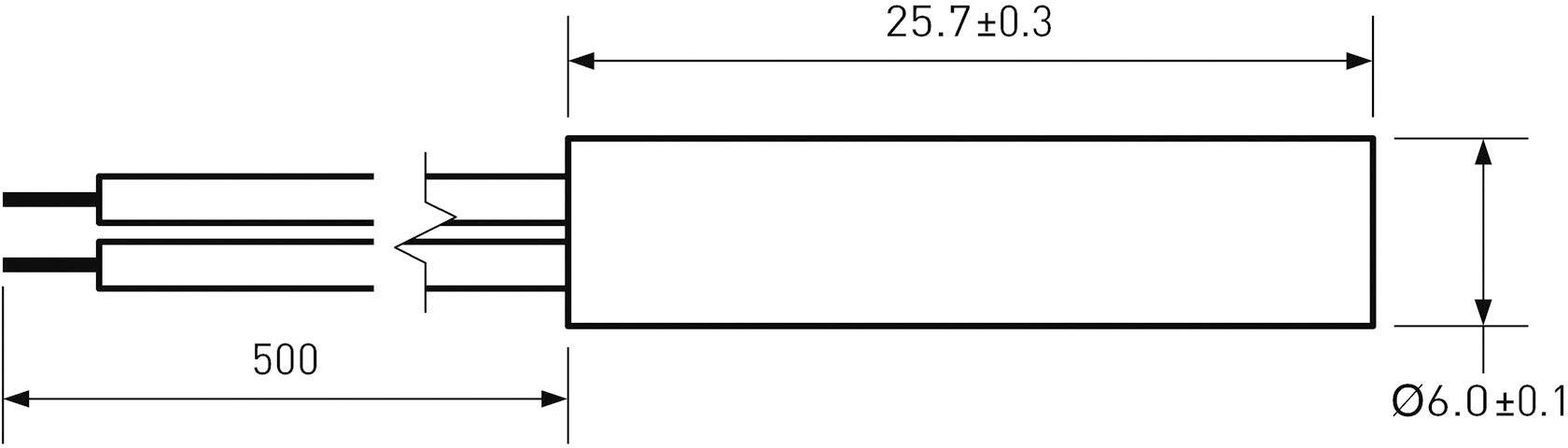 PIC MS 313 3 1 0500 Reed Kontakt 1 Schließer 150 V/DC, 120 V/AC 0.5A 10W | » Freue dich auf