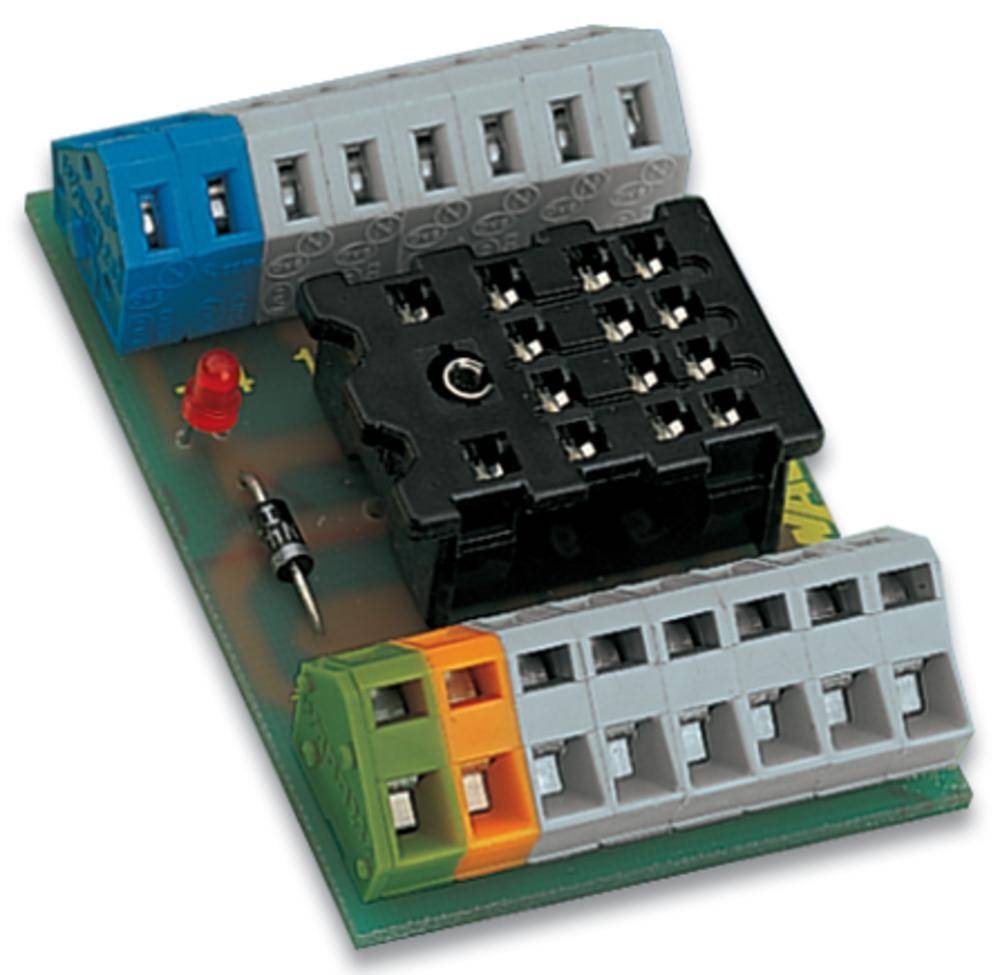 WAGO Relaisplatine unbestückt 1 St. 288-113 4 Wechsler 250 V/DC, 250 V/AC