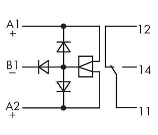 WAGO Relaisplatine bestückt 1 St. 288-380 1 Wechsler 24 V/DC