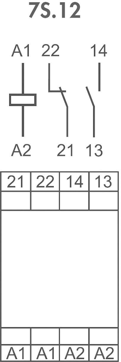 Finder 7S.12.9.024.5110 Industrierelais Nennspannung: 24 V/DC Schaltstrom (max.): 6 A 1 Schließer, 1 Öffner 1 St.