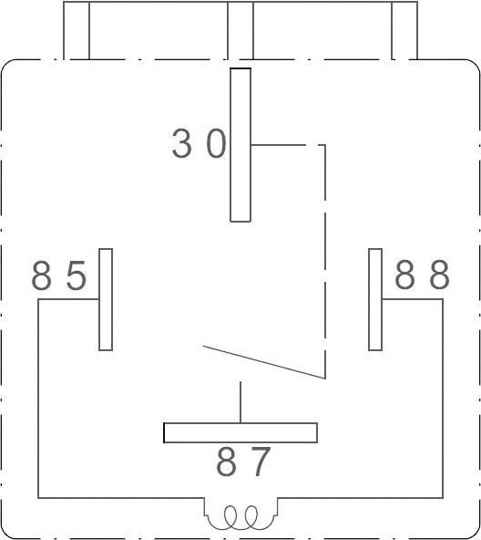 Zettler Electronics AZ979-1A-12D Kfz-Relais 12 V/DC 80A 1 Schließer