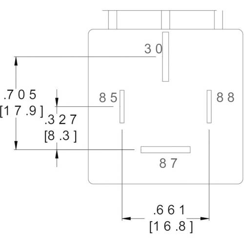5 Stück HF115F-Q-Leistungsrelais – 5 V / 12 V / 24 V / 48 V, 1H, HF115F-Q 5 Stück HF115F-Q-Leistungsrelais – 5 V / 12 V / 24 V / 48 V, 1H, HF115F-Q