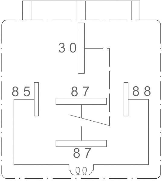 Zettler Electronics AZ979-1C-12D Kfz-Relais 12 V/DC 60A 1 Wechsler