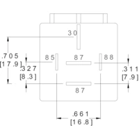Zettler Electronics AZ979-1C-12D Kfz-Relais 12 V/DC 60A 1 Wechsler Zettler Electronics AZ979-1C-12D Kfz-Relais 12 V/DC 60A 1 Wechsler