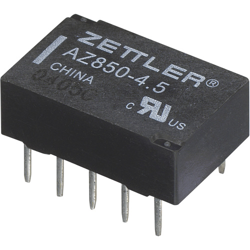 Zettler Electronics AZ850P2-5 Relais pour circuits imprimés 5 V/DC 1 A 2 inverseurs (RT)