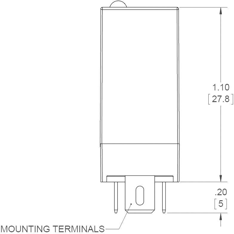 Crydom Halbleiterrelais ED24D3 3 A Schaltspannung (max.): 280 V/AC Nullspannungsschaltend 1 St.