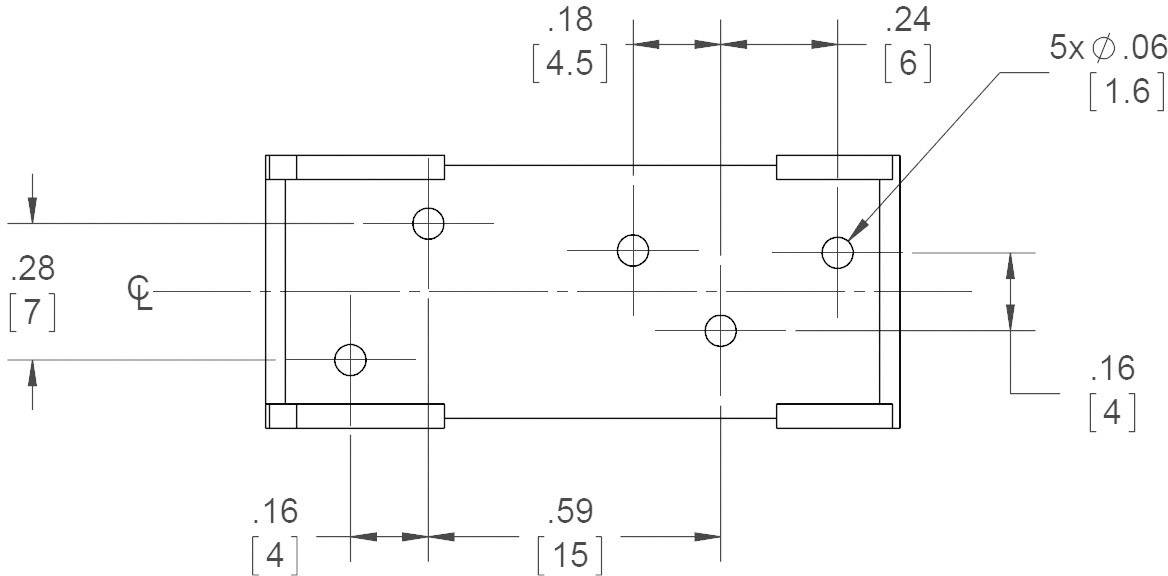 Crydom PCBSED Relaissockel Passend für Serie (Relais): Crydom Serie ED (L x B x H) 32.5 x 14 x 40.5