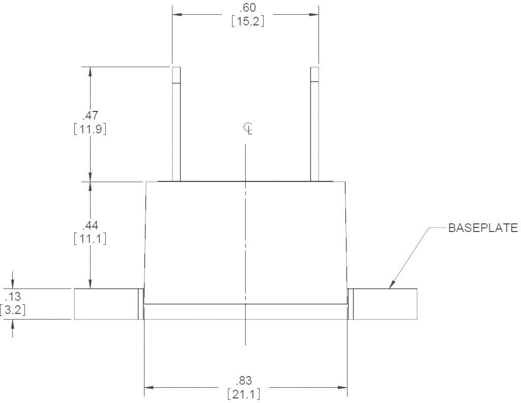 Crydom Halbleiterrelais EL100D5-24 5 A Schaltspannung (max.): 100 V/DC Nullspannungsschaltend 1 St.