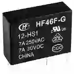 Hongfa HF46F-G/005-HS1 Printrelais 5 V/DC 10A 1 Schließer Hongfa HF46F-G/005-HS1 Printrelais 5 V/DC 10A 1 Schließer
