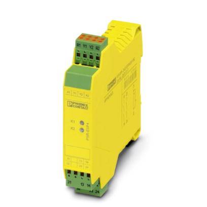 Phoenix Contact Sicherheitsrelais PSR-SPP- 24DC/ESP4/2X1/1X2 Betriebsspannung: 24 V/DC 2 Schließer (B x H x T) 22.5 x 112