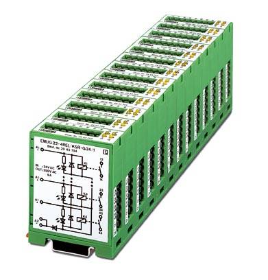 Phoenix Contact EMUG 22- 4REL/KSR-G 24/ 1 Relaisbaustein 5 St. Nennspannung: 24 V/DC Schaltstrom