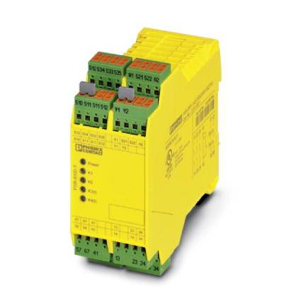Phoenix Contact Sicherheitsrelais PSR-SPP- 24DC/ESD/5X1/1X2/T10S Betriebsspannung: 24 V/DC 5 Schließer, 1 Öffner (B x H x T) 45
