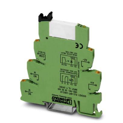 Phoenix Contact PLC-RPT- 24DC/21AU Interfacerelais 24 V/DC 50mA 1 Wechsler 10St.