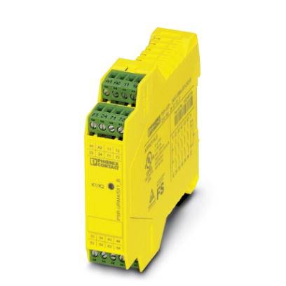 Sicherheitsrelais PSR-SCP- 24UC/URM4/5X1/2X2/B Phoenix Contact Betriebsspannung: 24 V/DC, 24 V/AC 5 Schließer, 1 Öffner (B x H x T) 22.5 x 99 x 114