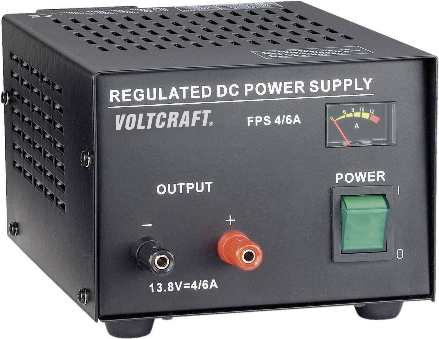 VOLTCRAFT FSP-1134 Labornetzgerät, Festspannung 13.8 V/DC 4A 55W Anzahl Ausgänge 1 x
