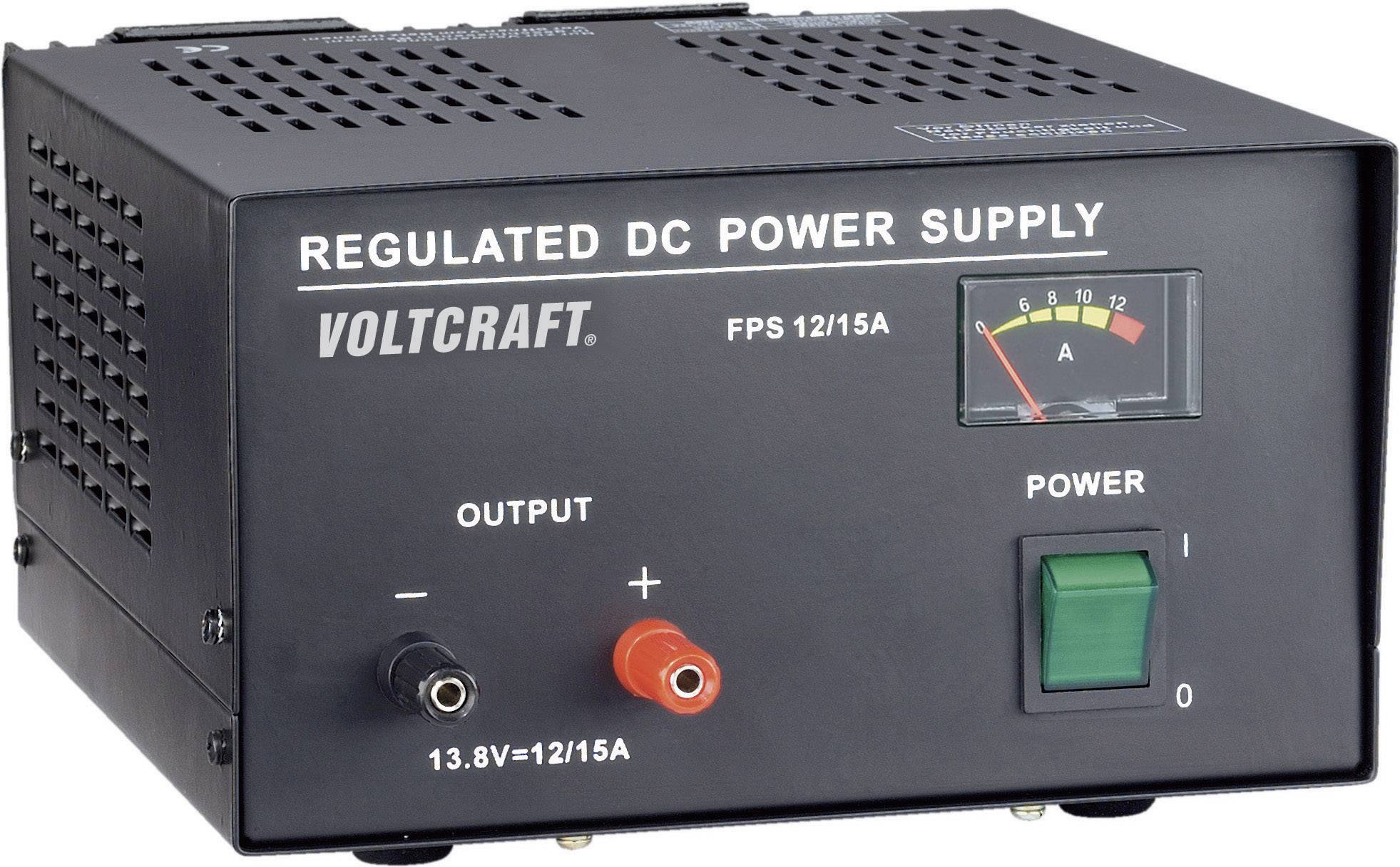 VOLTCRAFT FSP-11312 Labornetzgerät, Festspannung 13.8 V/DC 12 A 165 W Anzahl Ausgänge 1 x