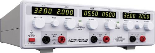 Rohde & Schwarz HM7042-5 Labornetzgerät, einstellbar 0 - 32 V/DC 0 - 2A 156W Anzahl Ausgänge 3 x