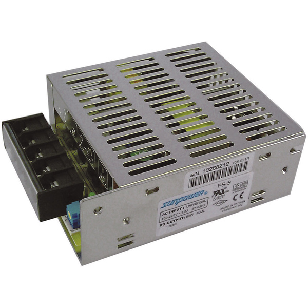 SunPower Technologies SPS S060-24 Industrienetzteil 2.5A 60W 24 V/DC 1St.