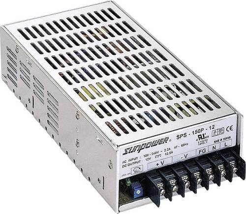 SunPower AC/DC-Einbaunetzteil Technologies SPS 150P-12 12 V/DC 12.5A 150W