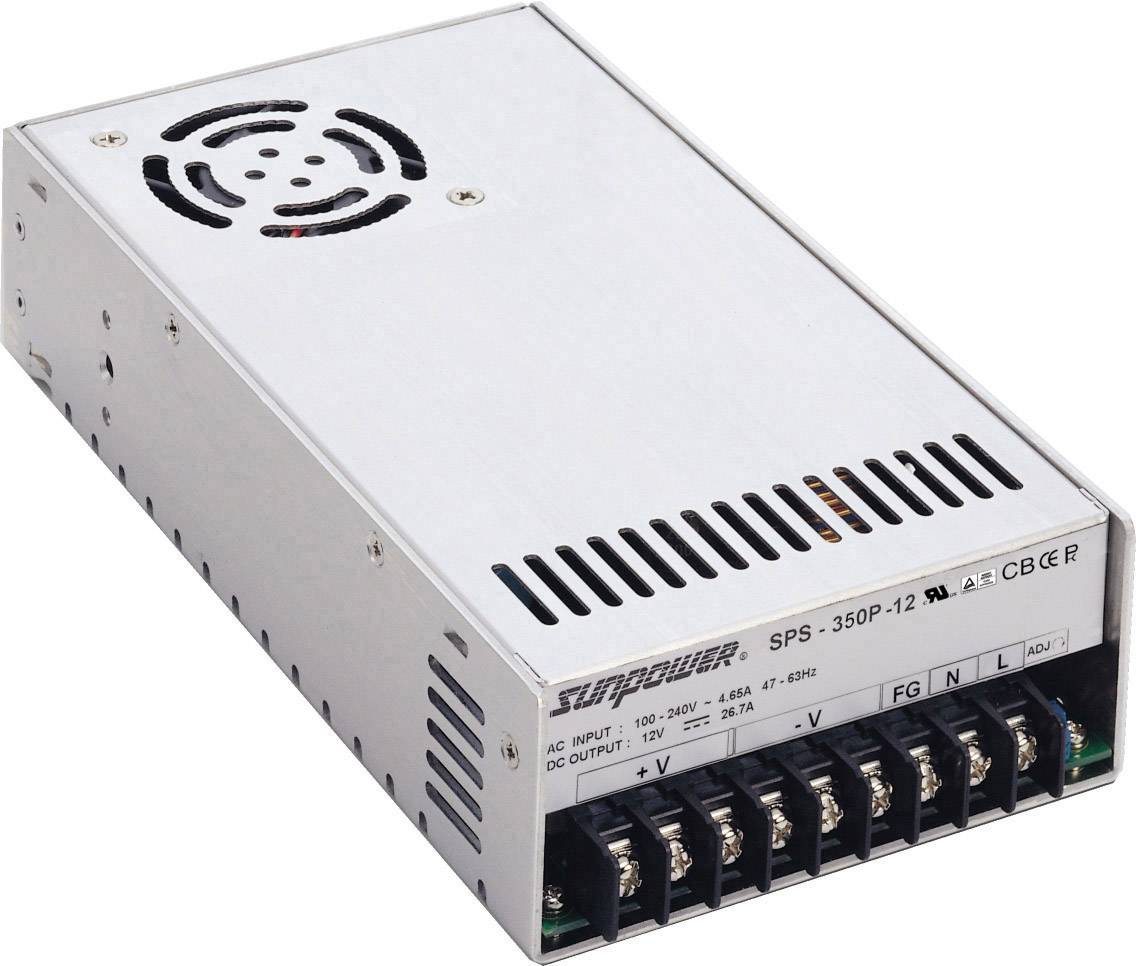 SunPower AC/DC-Einbaunetzteil Technologies SPS 350P-15 15 V/DC 21.4 A 320 W