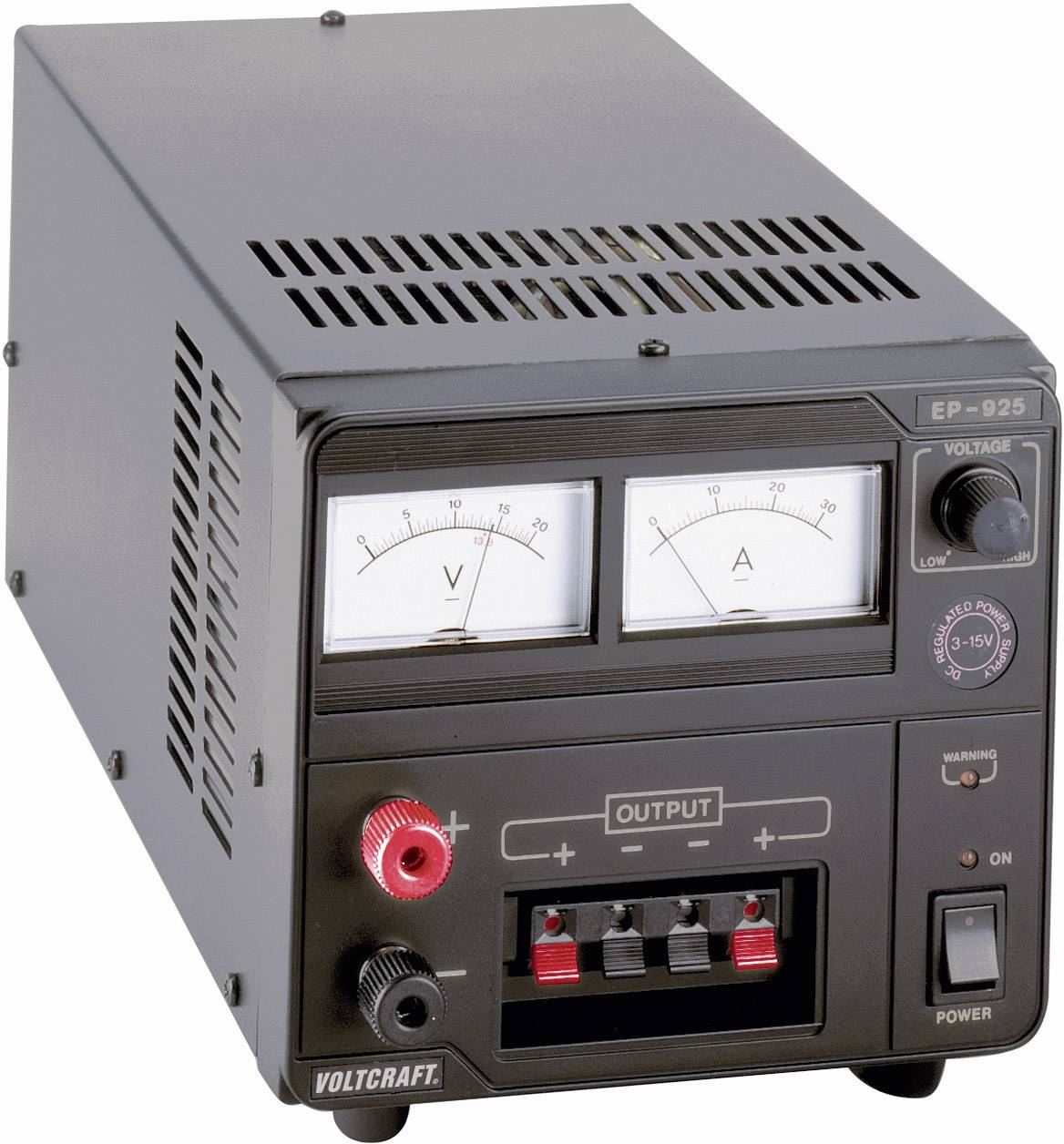 VOLTCRAFT EP-925 Labornetzgerät, einstellbar 3 - 15 V/DC 2 - 25A 375W Anzahl Ausgänge 1 x