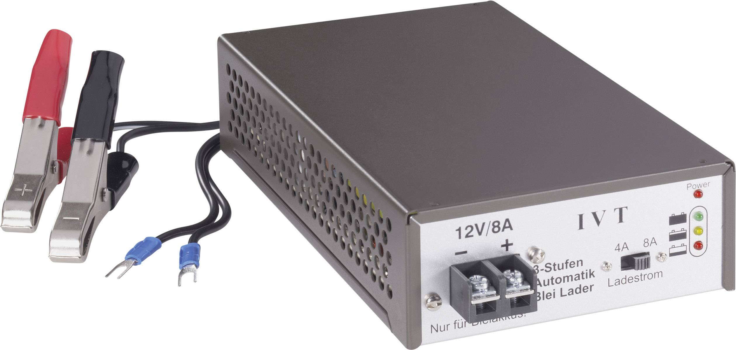 IVT Bleiakku-Ladegerät 3STEP 12V/4A/8A 12 V Ladestrom (max.) 8 A