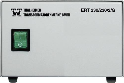 Thalheimer ERT 230/230/10G Labor-Trenntrafo Festspannung 2300 VA Anzahl Ausgänge: 8 x 230 V/AC