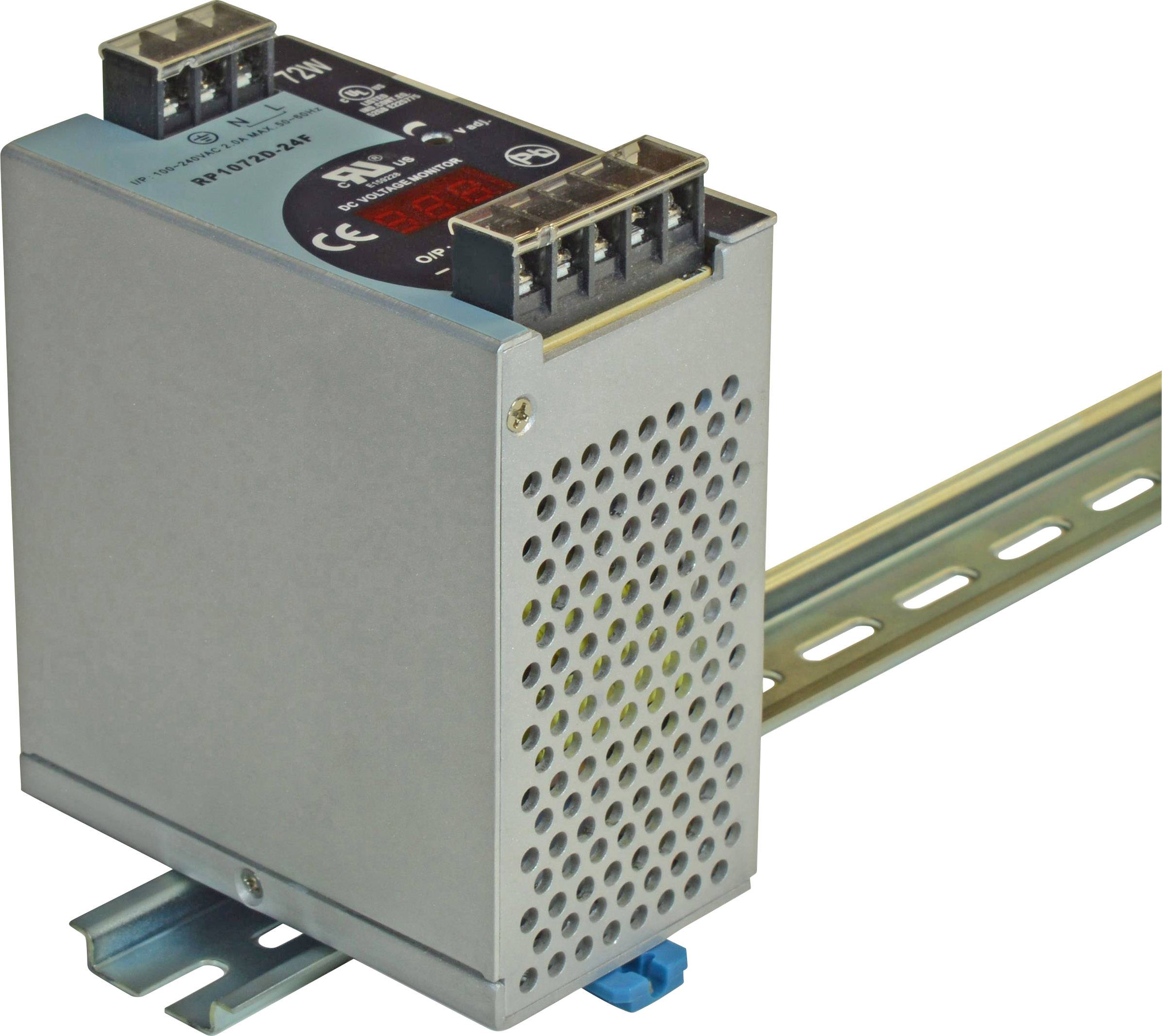 Dehner Elektronik DRP07 2D-12FTN Hutschienen-Netzteil (DIN-Rail) 12 V/DC 6 A 72 W Anzahl Ausgänge:1