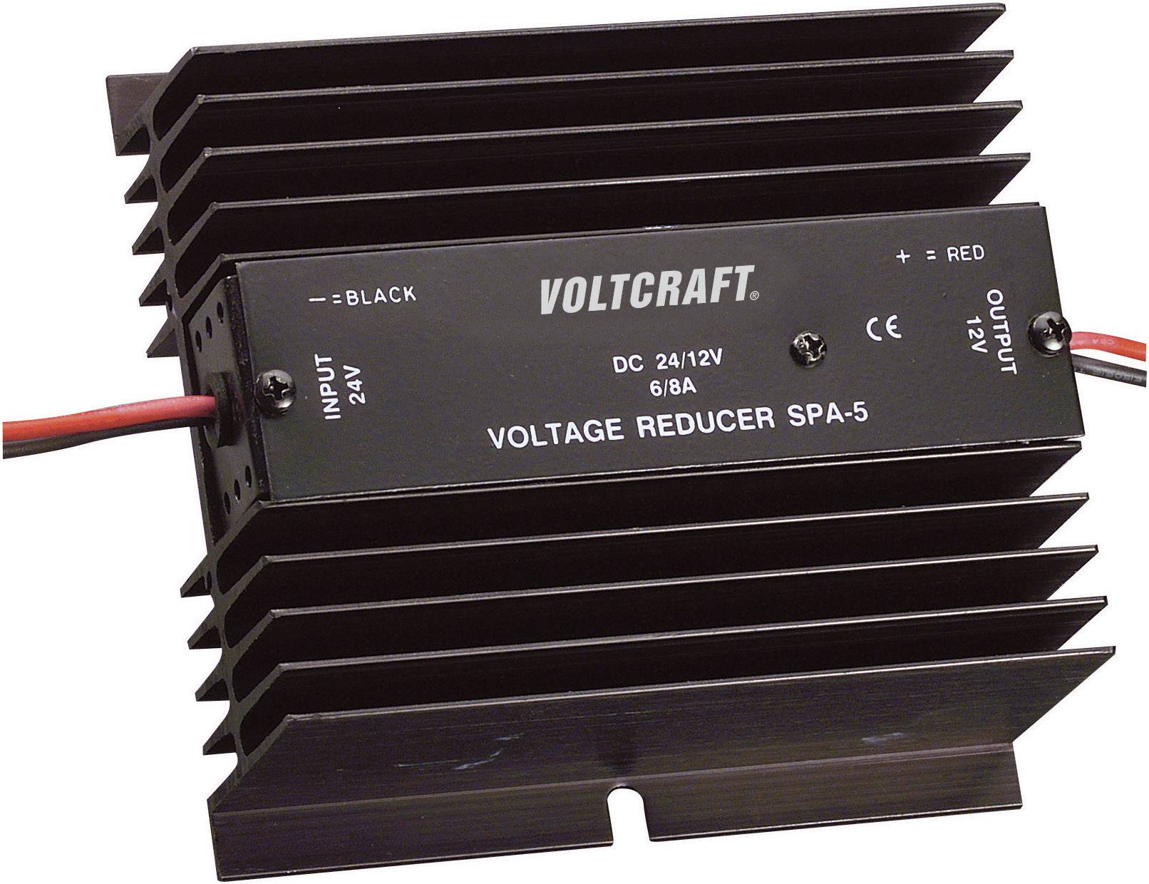 VOLTCRAFT SPA-5 DC/DC-Wandler 24 V/DC - 12 V/DC/8A 72W
