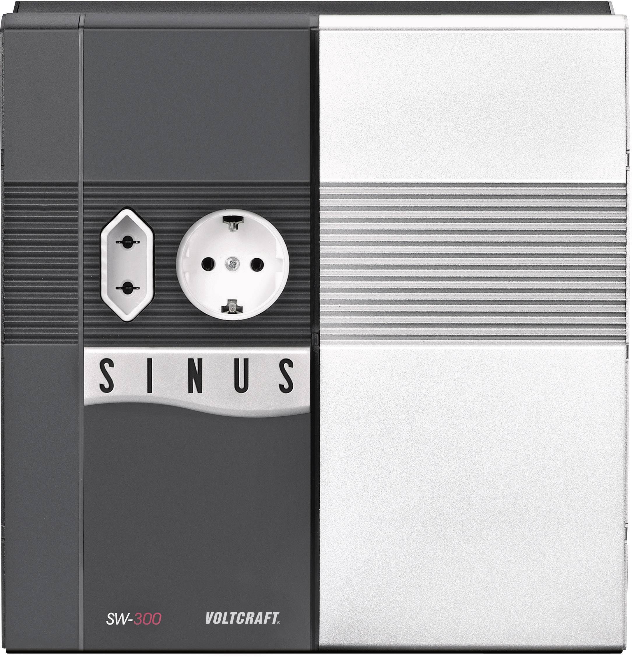 VOLTCRAFT Wechselrichter SW-300 12V 300W 12 V/DC - 230 V/AC Fernbedienbar