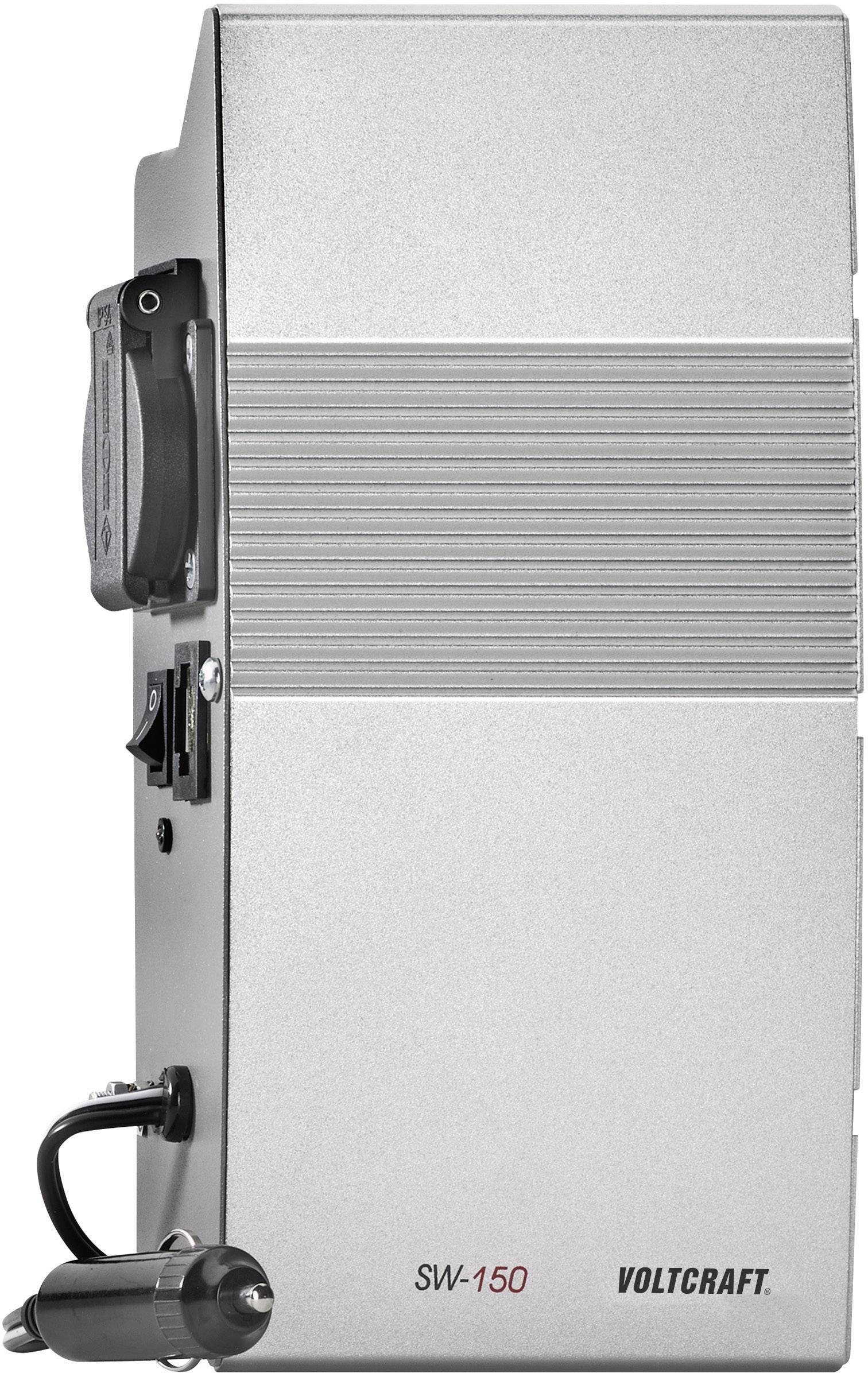 VOLTCRAFT Wechselrichter SW-150 24V 150W 24 V/DC - 230 V/AC Lüfterlos