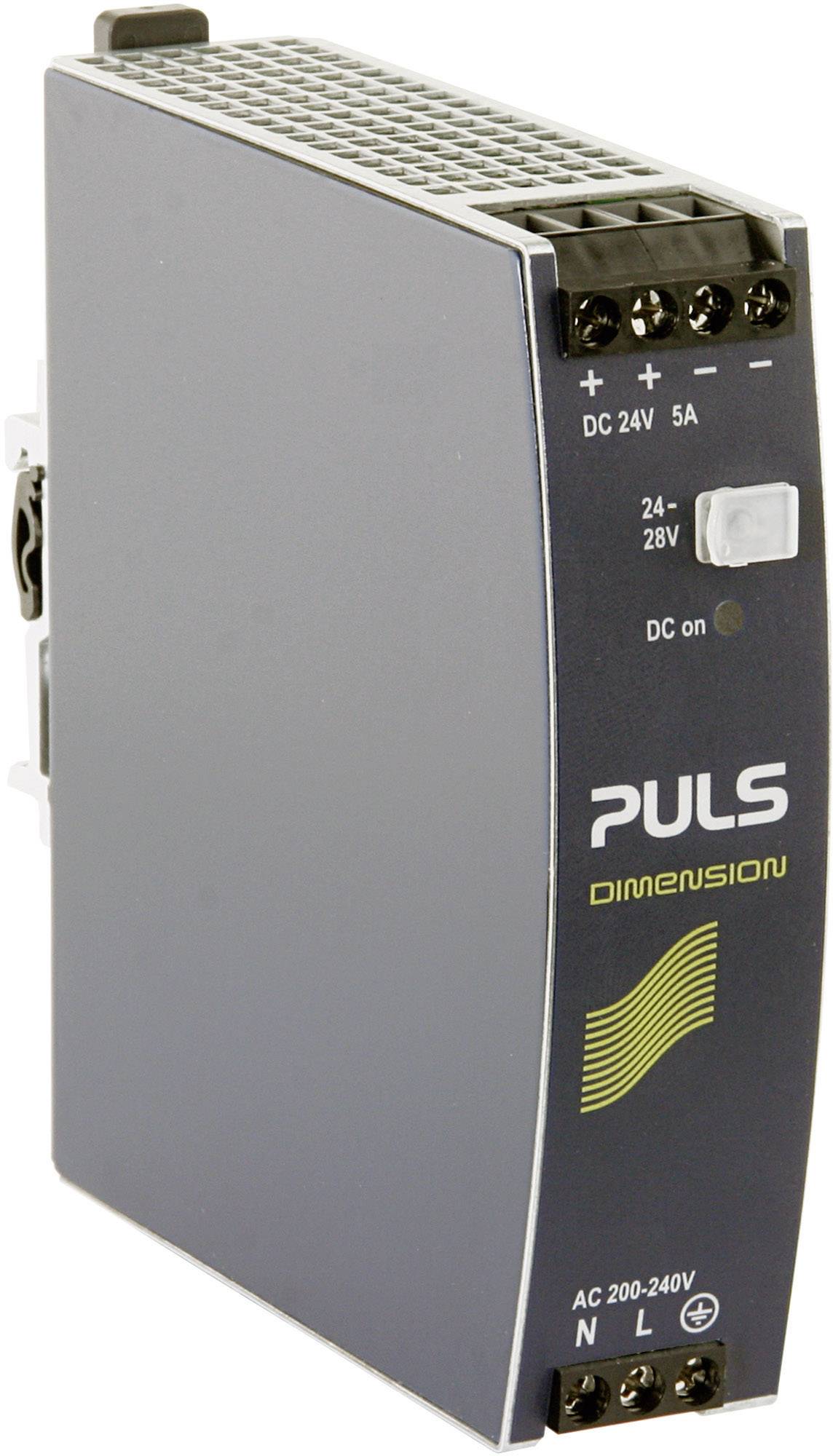 PULS CS5.244 Hutschienen-Netzteil (DIN-Rail) 24 V/DC 5A 120W Anzahl Ausgänge:1 x Inhalt 1St.
