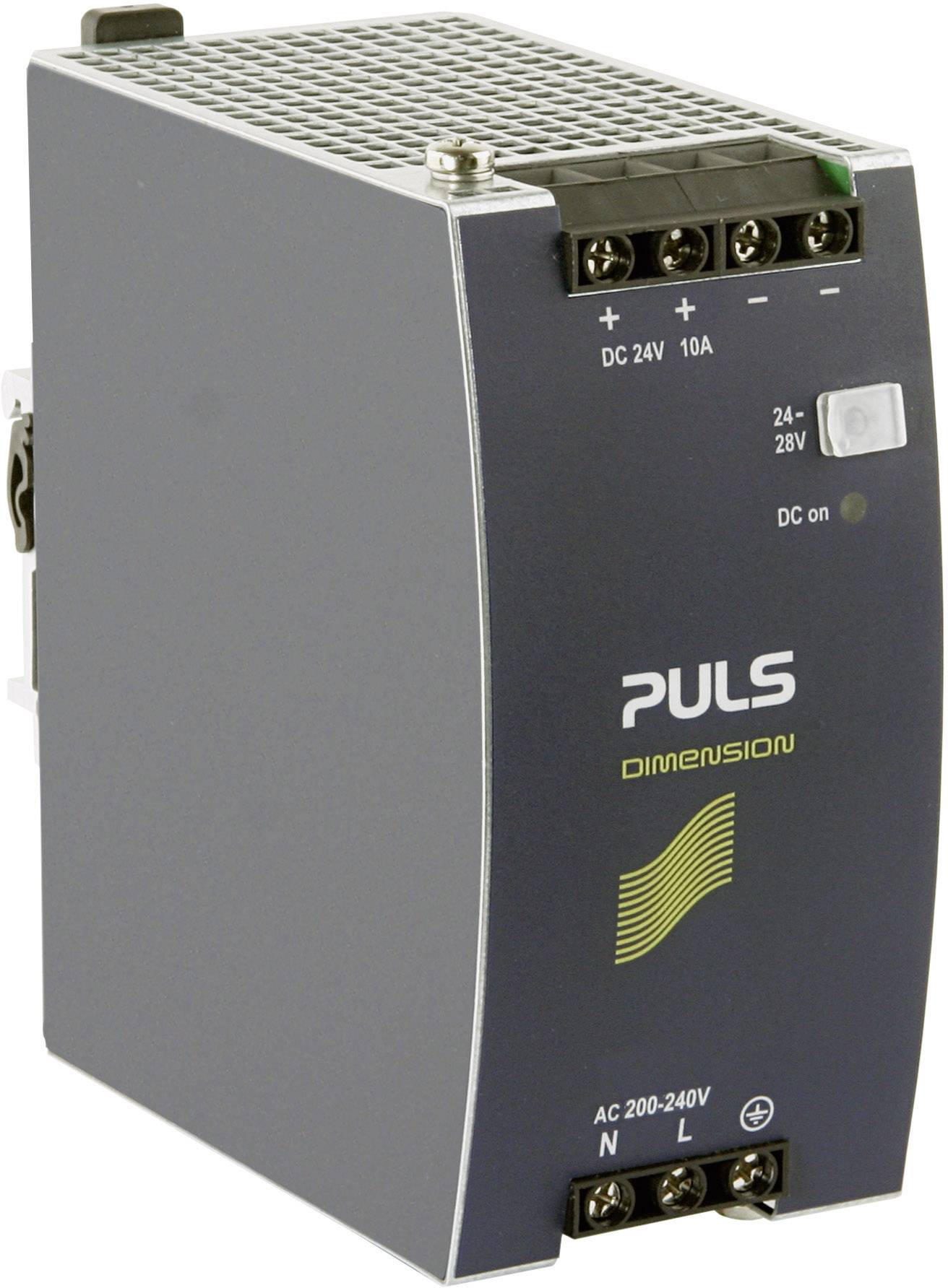 PULS CS10.244 Hutschienen-Netzteil (DIN-Rail) 24 V/DC 10A 240W Anzahl Ausgänge:1 x Inhalt 1St.