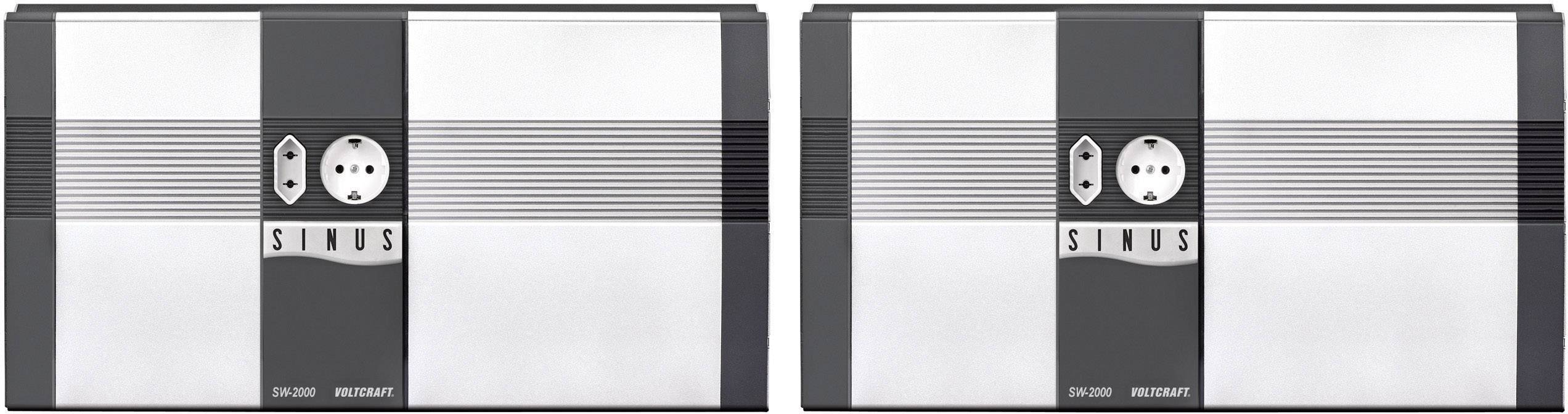 VOLTCRAFT Wechselrichter SW-4000 24V 4000W 24 V/DC - 230 V/AC Fernbedienbar