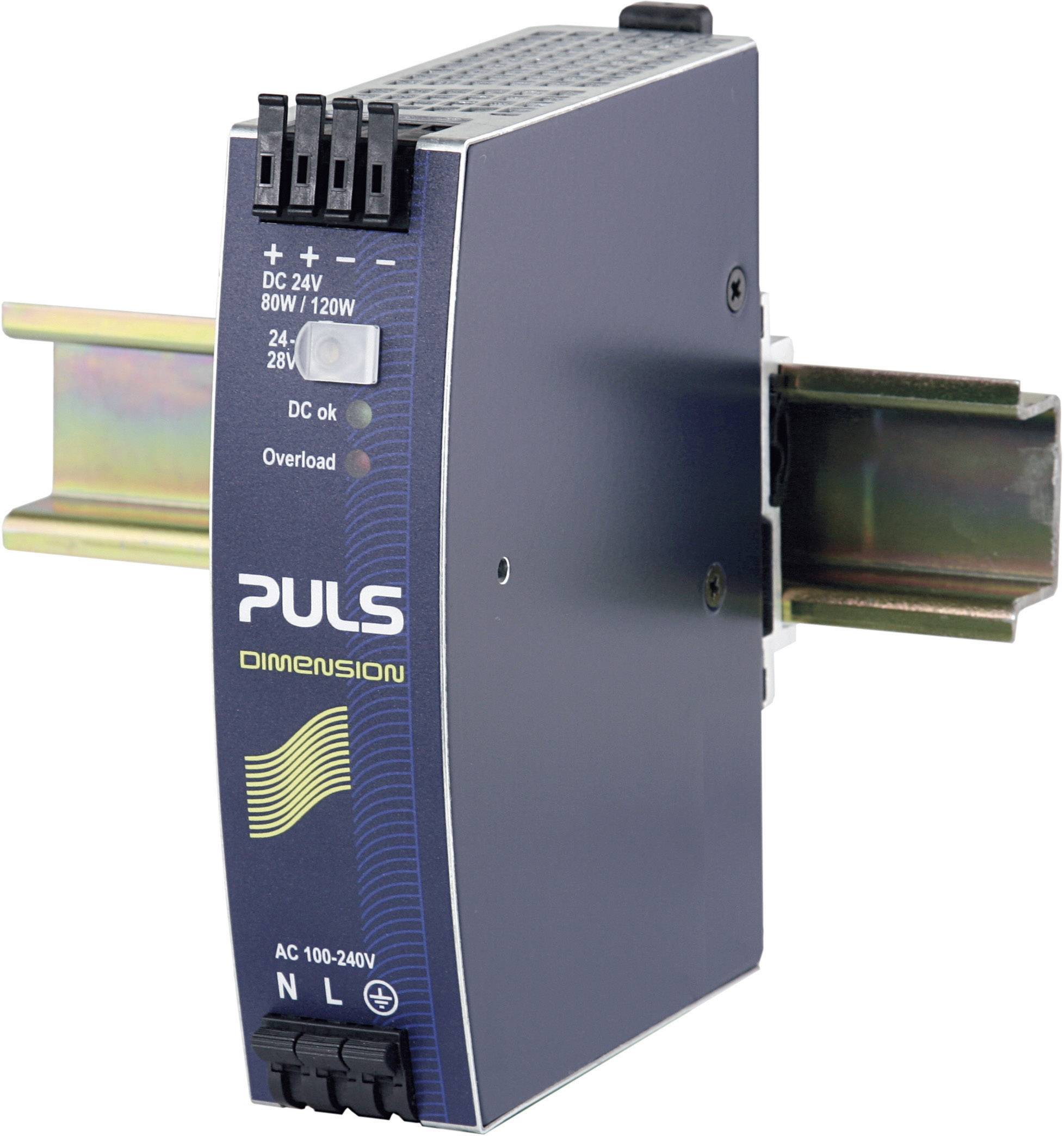 PULS QS3.241 Hutschienen-Netzteil (DIN-Rail) 24 V/DC 3.4A 80W Anzahl Ausgänge:1 x Inhalt 1St.